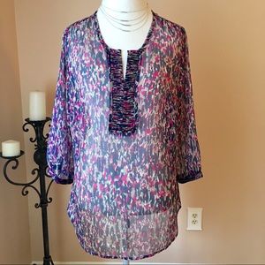 Coldwater Creek Print Tunic Size XL/16